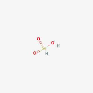 molecular formula H2O3Se B1202071 Selenonic acid 