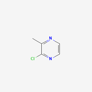 molecular formula C5H5ClN2 B1202077 2-Chloro-3-methylpyrazine CAS No. 95-58-9