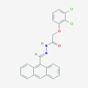 N'-(9-Anthrylmethylene)-2-(2,3-dichlorophenoxy)acetohydrazide