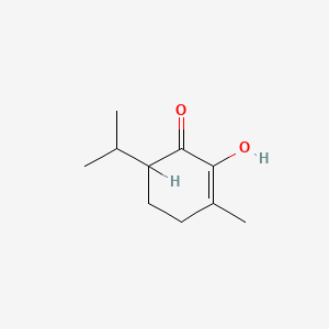 molecular formula C10H16O2 B1202090 二酚 CAS No. 490-03-9