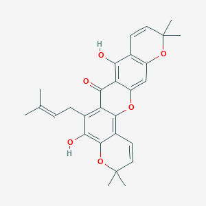 molecular formula C28H28O6 B1202092 芒古斯酮 A 