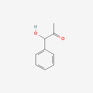 molecular formula C9H10O2 B1202110 1-羟基-1-苯乙酮 CAS No. 90-63-1