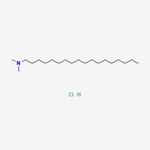 molecular formula C20H44ClN B1202117 N,N-Dimethyloctadecylamine hydrochloride CAS No. 1613-17-8