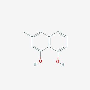 molecular formula C11H10O2 B1202134 1,8-Dihydroxy-3-methylnaphthalene 