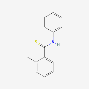 molecular formula C14H13NS B1202140 2-(Methylthio)benzanilide CAS No. 22978-26-3