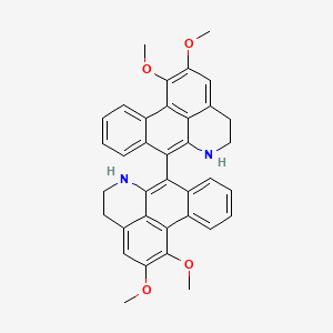 molecular formula C36H32N2O4 B1202150 Urabaine CAS No. 108906-93-0