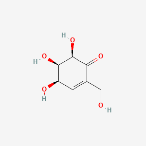 molecular formula C7H10O5 B1202154 Gabosine c CAS No. 40980-53-8