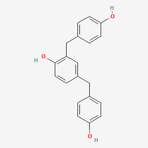 B1202166 2,4-Bis(4-hydroxybenzyl)phenol CAS No. 34826-64-7
