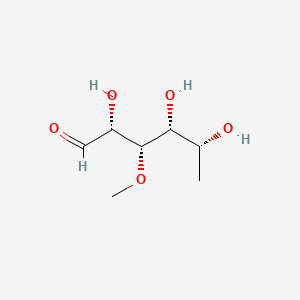 B1202168 6-Deoxy-3-o-methylglucose CAS No. 4598-54-3