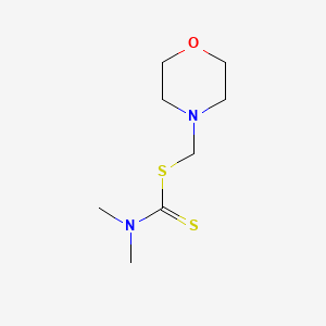 molecular formula C8H16N2OS2 B1202183 Carbamorph CAS No. 31848-11-0