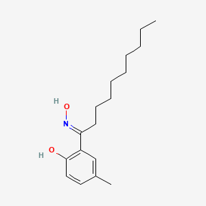 1-(2-Hydroxy-5-methylphenyl)-1-decanone oxime