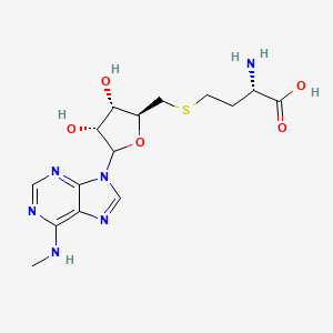 molecular formula C15H22N6O5S B1202197 S-N(6)-Methyladenosylhomocysteine CAS No. 53228-06-1