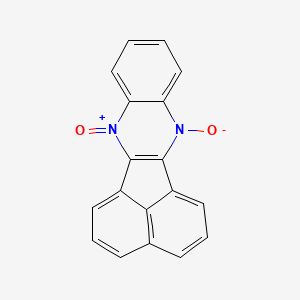 B1202257 Acenaphtho(1,2-b)quinoxaline, 7,12-dioxide CAS No. 26801-94-5