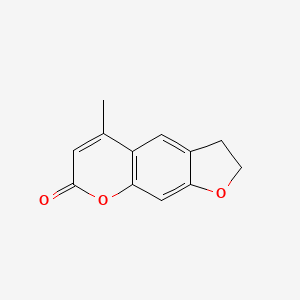 molecular formula C12H10O3 B1202268 4-Methyl-4',5'-dihydropsoralen CAS No. 24416-64-6