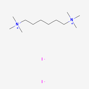 molecular formula C12H30I2N2 B1202297 碘化己甲铵 CAS No. 870-62-2