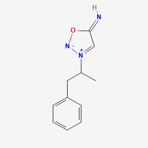 molecular formula C11H13N3O B1202311 Feprosidnine CAS No. 22293-47-6