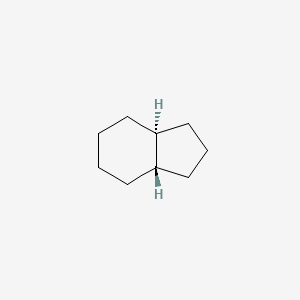 molecular formula C9H16 B1202327 反式-茚满烷 