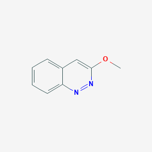 molecular formula C9H8N2O B1202330 3-甲氧基喹啉 