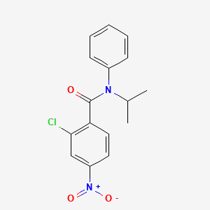 2-Chloro-N-isopropyl-4-nitro-N-phenylbenzamide