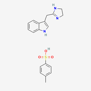 B1202367 Indole imidazoline CAS No. 36596-94-8