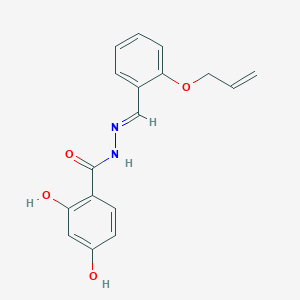 N'-(2-(Allyloxy)benzylidene)-2,4-dihydroxybenzohydrazide