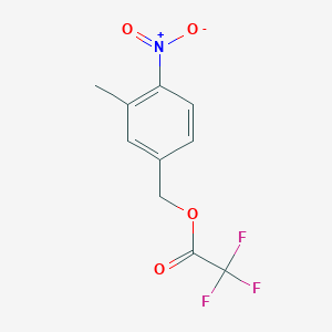 3-Methyl-4-nitrobenzyl trifluoroacetate