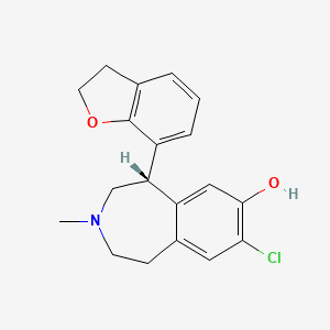 molecular formula C19H20ClNO2 B1202424 奥达哌姆 CAS No. 131796-63-9