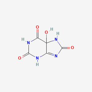 molecular formula C5H4N4O4 B1202459 5-羟基异尿酸 CAS No. 6960-30-1