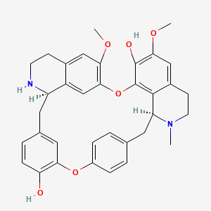 molecular formula C35H36N2O6 B1202461 达福林 CAS No. 479-36-7