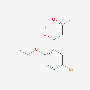 4-(5-Bromo-2-ethoxyphenyl)-4-hydroxy-2-butanone