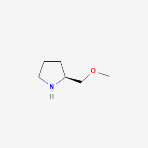 molecular formula C6H13NO B1202503 (S)-(+)-2-(甲氧基甲基)吡咯烷 CAS No. 63126-47-6