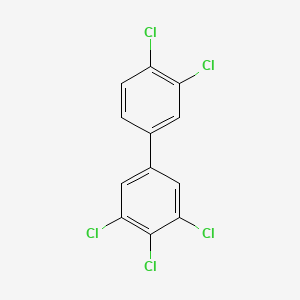 molecular formula C12H5Cl5 B1202525 3,3',4,4',5-Pentachlorobiphenyl CAS No. 57465-28-8