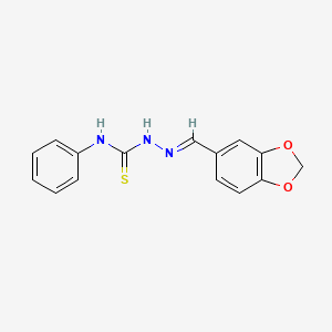 1,3-benzodioxole-5-carbaldehyde N-phenylthiosemicarbazone