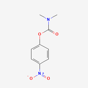 B1202578 4-Nitrophenyl dimethylcarbamate CAS No. 7244-70-4