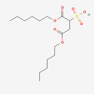 B1202579 Dihexyl sulfosuccinate CAS No. 23243-42-7
