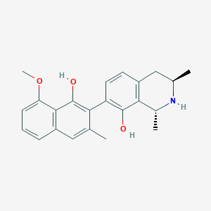 molecular formula C23H25NO3 B1202582 二翁菲林 E 