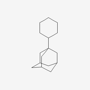 molecular formula C16H26 B12025919 1-Cyclohexyladamantane CAS No. 7575-84-0