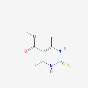 Ethyl 4,6-dimethyl-2-thioxo-1,2,3,4-tetrahydropyrimidine-5-carboxylate