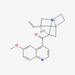 molecular formula C20H22N2O2 B1202649 奎尼酮 CAS No. 569329-55-1