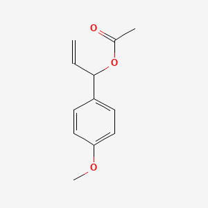 molecular formula C12H14O3 B1202657 1'-Acetoxyestragole CAS No. 61691-82-5