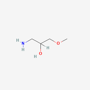molecular formula C4H11NO2 B1202666 1-Amino-3-methoxypropan-2-ol CAS No. 93372-65-7
