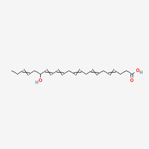 molecular formula C22H32O3 B1202682 17(R)-Hdha 