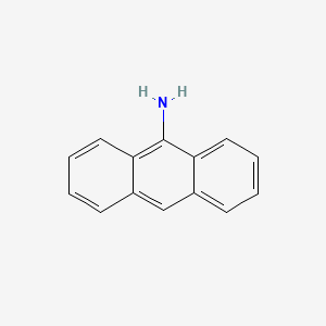 molecular formula C14H11N B1202694 9-氨基蒽 CAS No. 779-03-3
