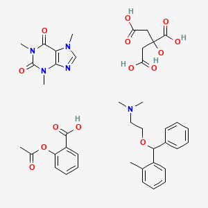 molecular formula C41H49N5O14 B1202724 Norgesic forte CAS No. 88566-80-7