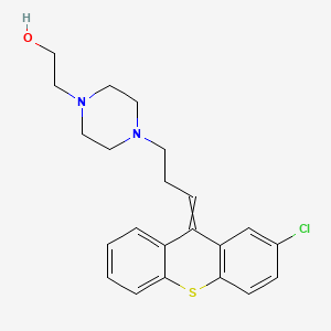 molecular formula C22H25ClN2OS B1202743 Clopenthixol CAS No. 982-24-1