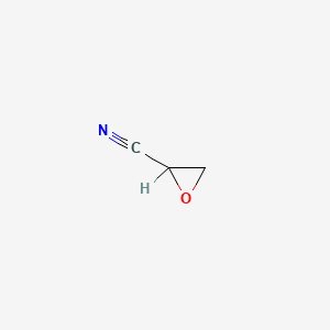 molecular formula C3H3NO B1202746 2-氰基环氧乙烷 CAS No. 4538-51-6