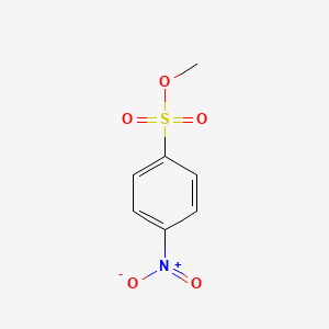 molecular formula C7H7NO5S B1202749 对硝基苯磺酸甲酯 CAS No. 6214-20-6