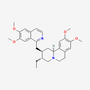 molecular formula C29H36N2O4 B1202765 Emetamine CAS No. 483-19-2