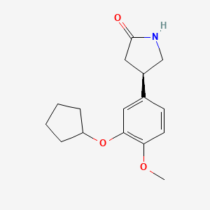 molecular formula C16H21NO3 B1202776 (R)-(-)-罗利普兰 CAS No. 85416-75-7