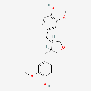 molecular formula C20H24O5 B1202787 3,4-二香草基四氢呋喃 CAS No. 34730-78-4